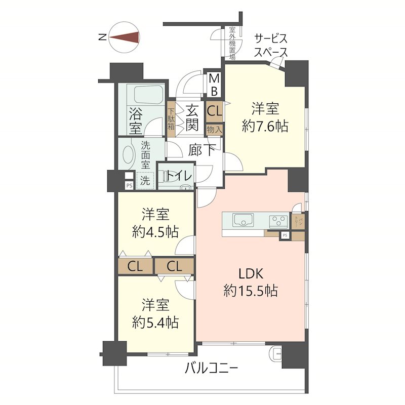 物件の間取り画像