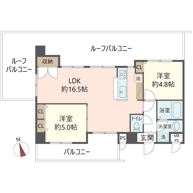 物件の間取り画像