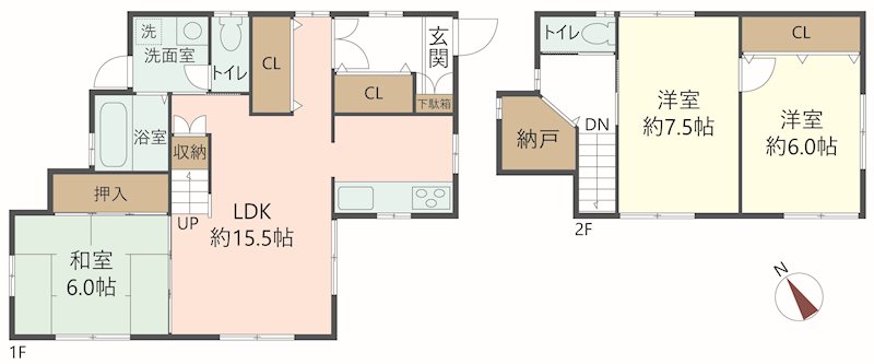 物件の間取り画像