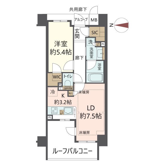 物件の間取り画像