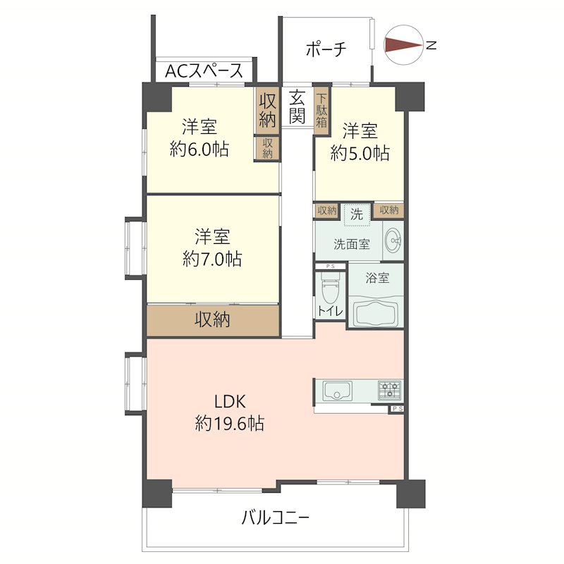 物件の間取り画像