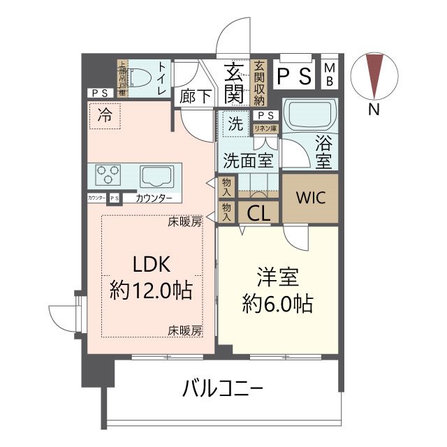 物件の間取り画像