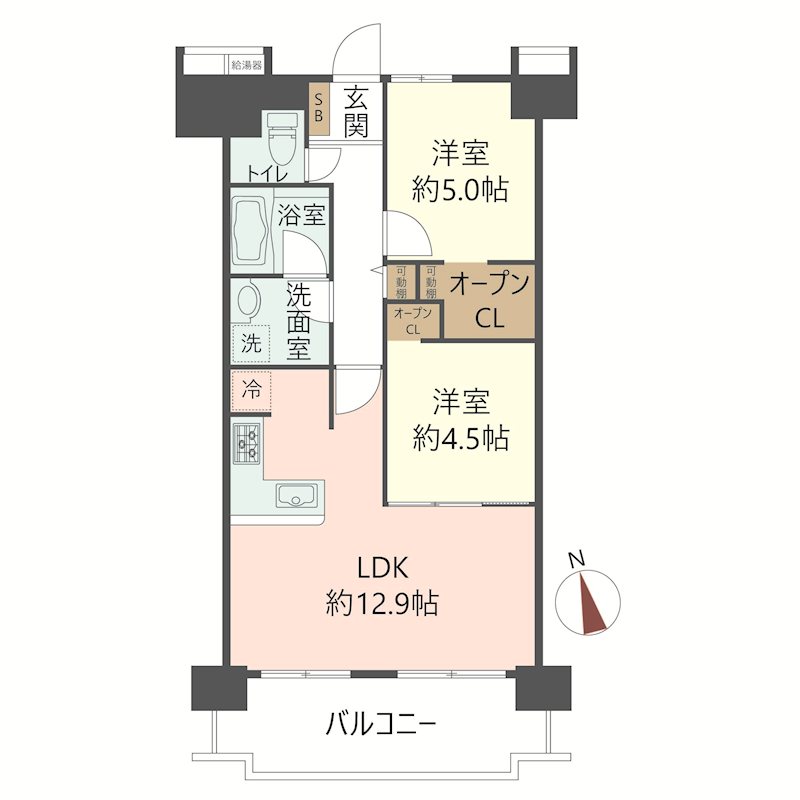 物件の間取り画像