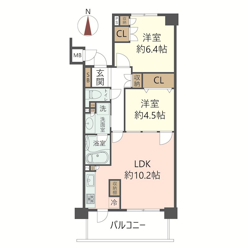 物件の間取り画像