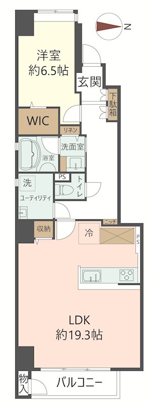 物件の間取り画像