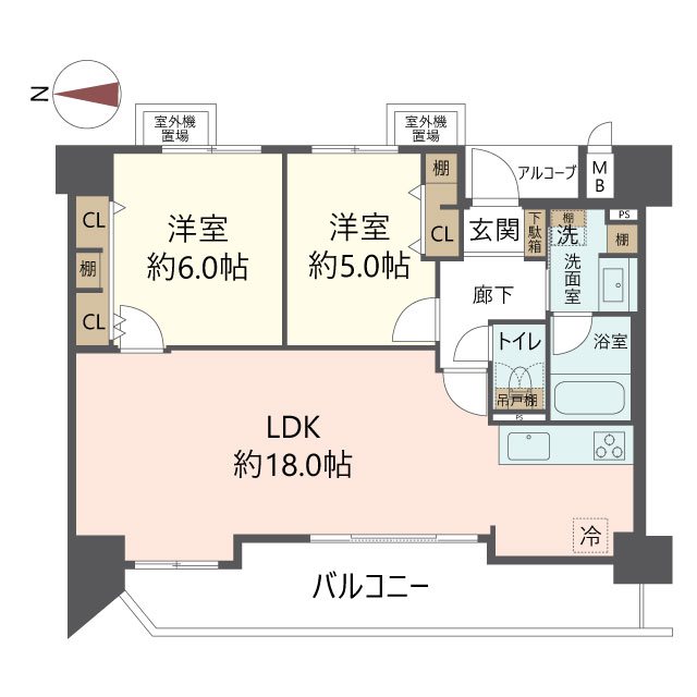 物件の間取り画像