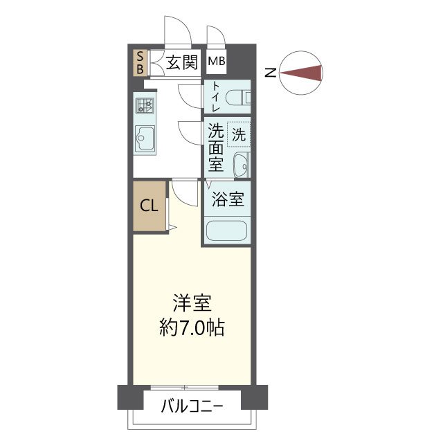 物件の間取り画像