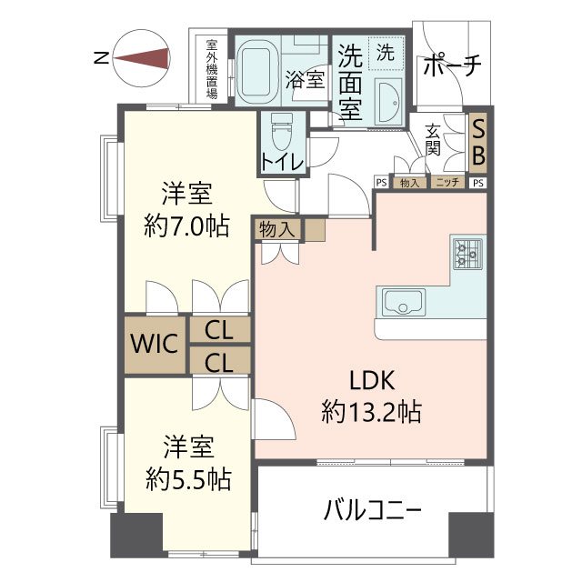 物件の間取り画像