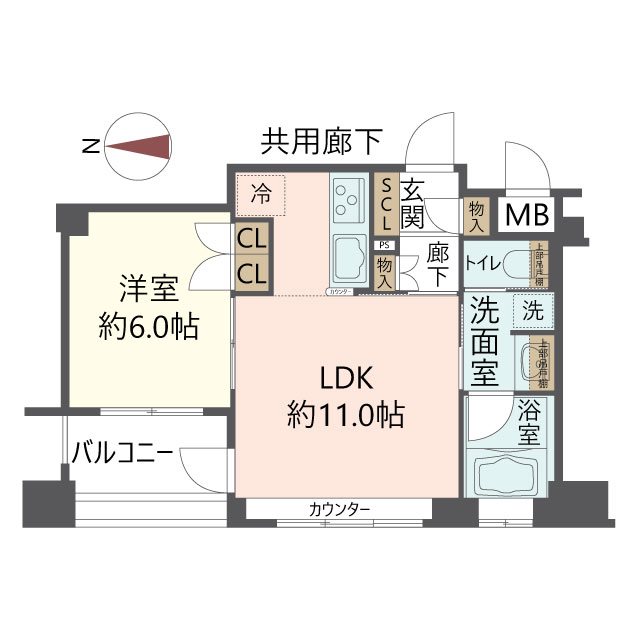物件の間取り画像
