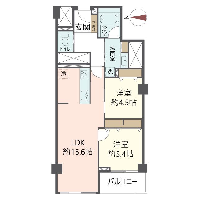 物件の間取り画像