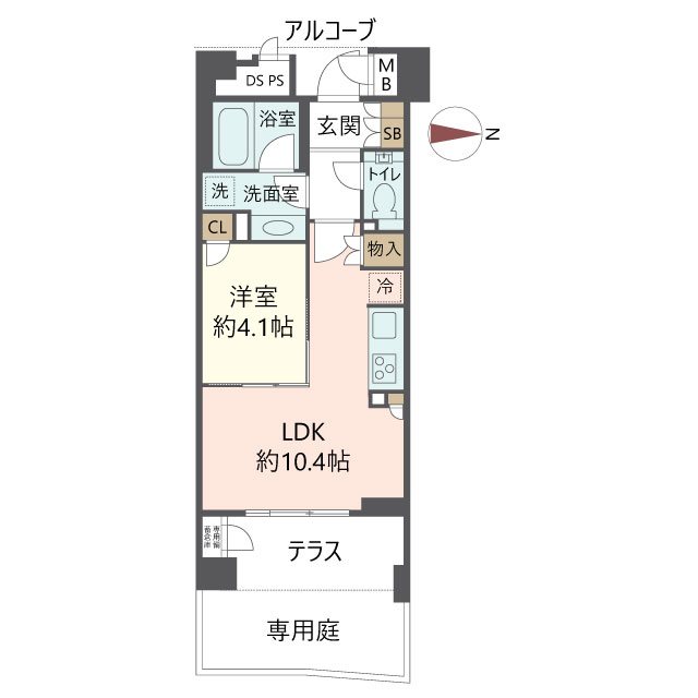 物件の間取り画像