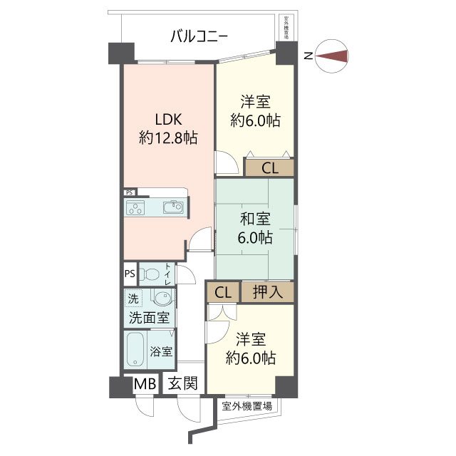 物件の間取り画像
