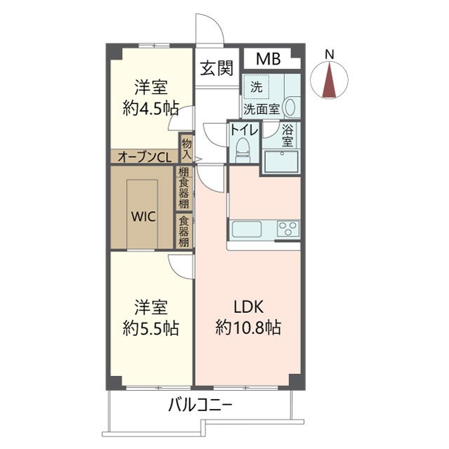 物件の間取り画像