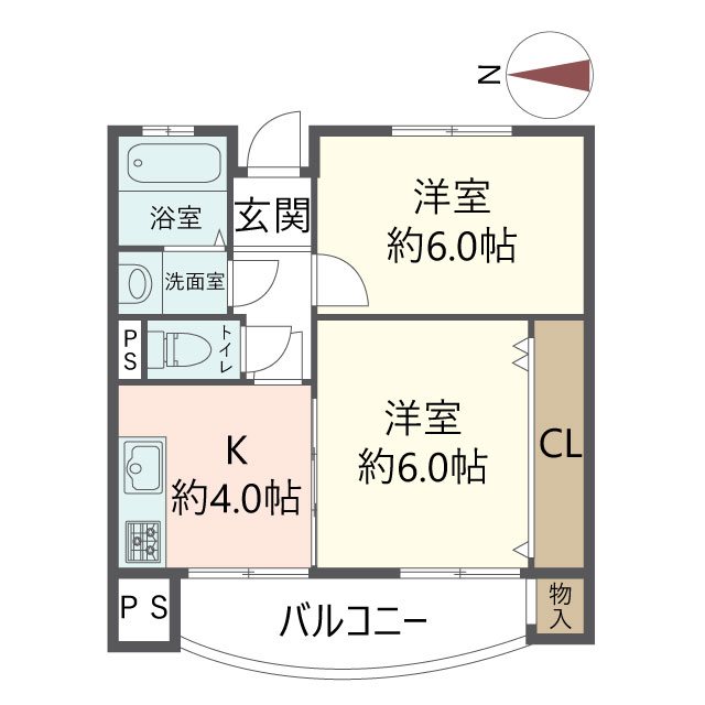 物件の間取り画像