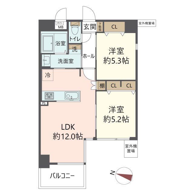 物件の間取り画像