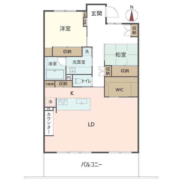 物件の間取り画像
