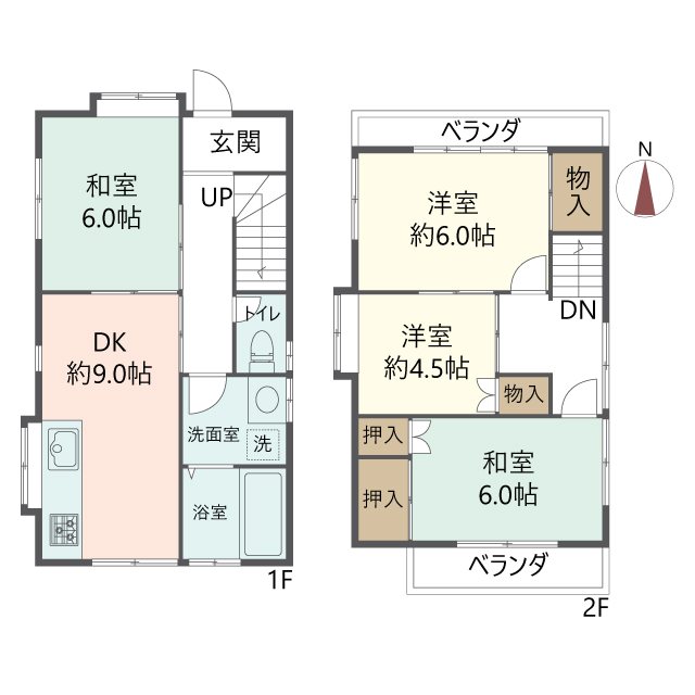 物件の間取り画像