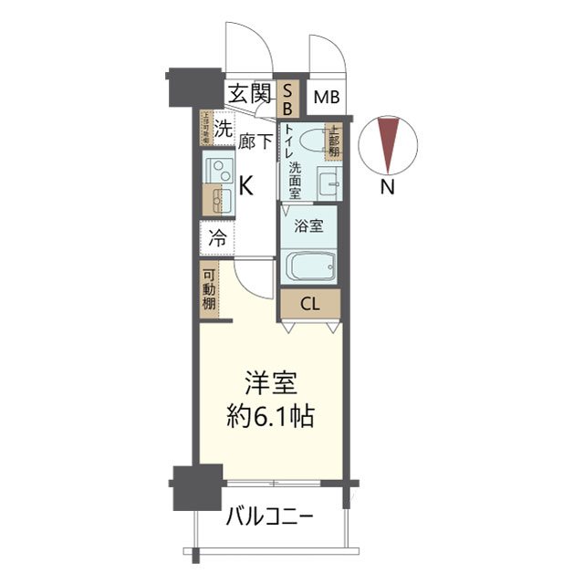 物件の間取り画像