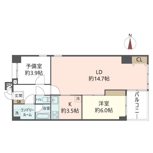 物件の間取り画像