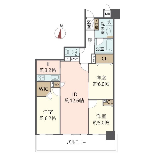物件の間取り画像