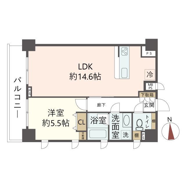 物件の間取り画像
