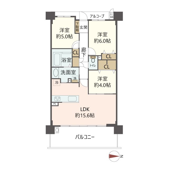 物件の間取り画像