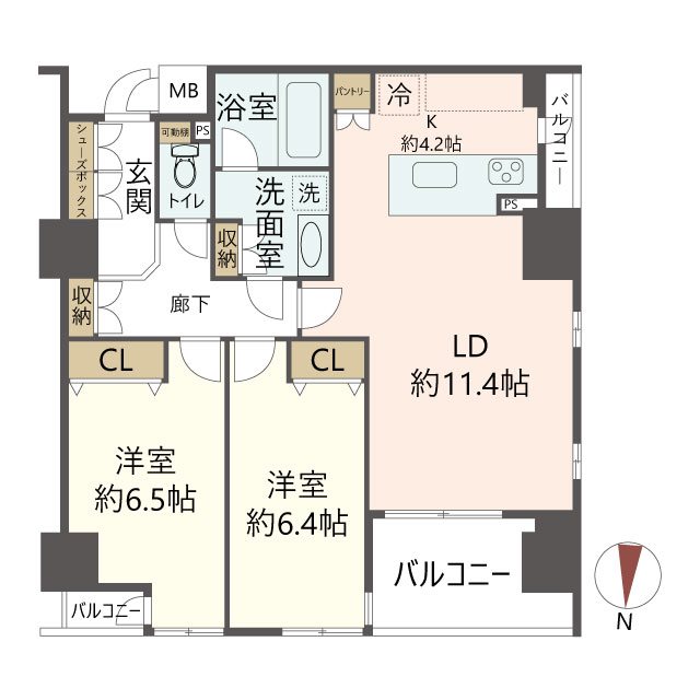 物件の間取り画像
