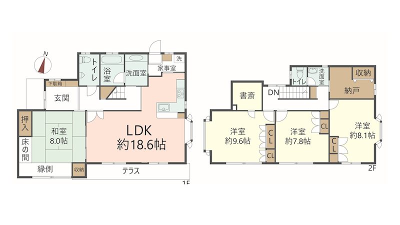 物件の間取り画像