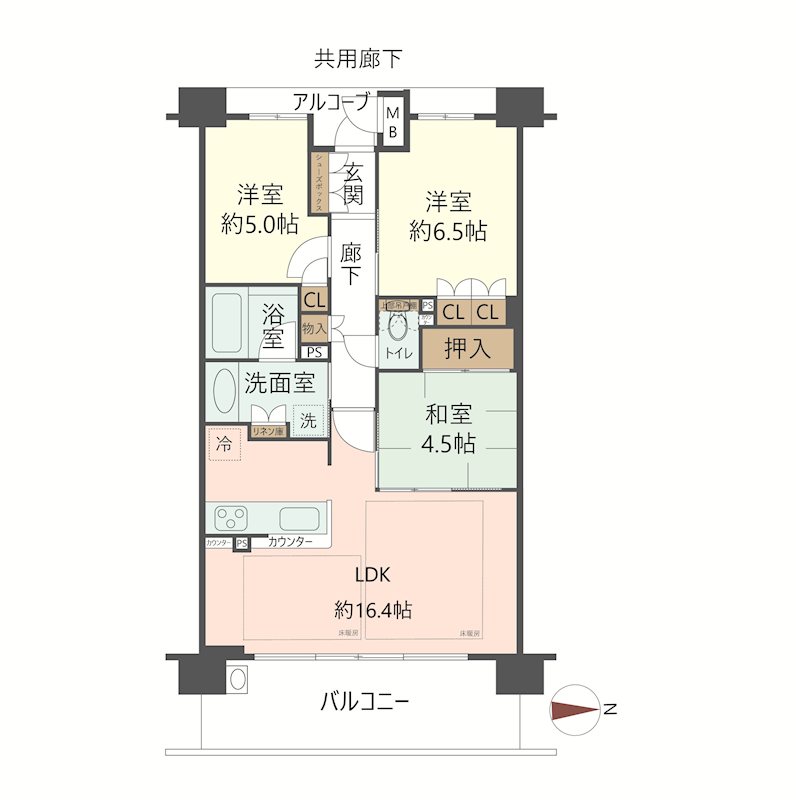 物件の間取り画像