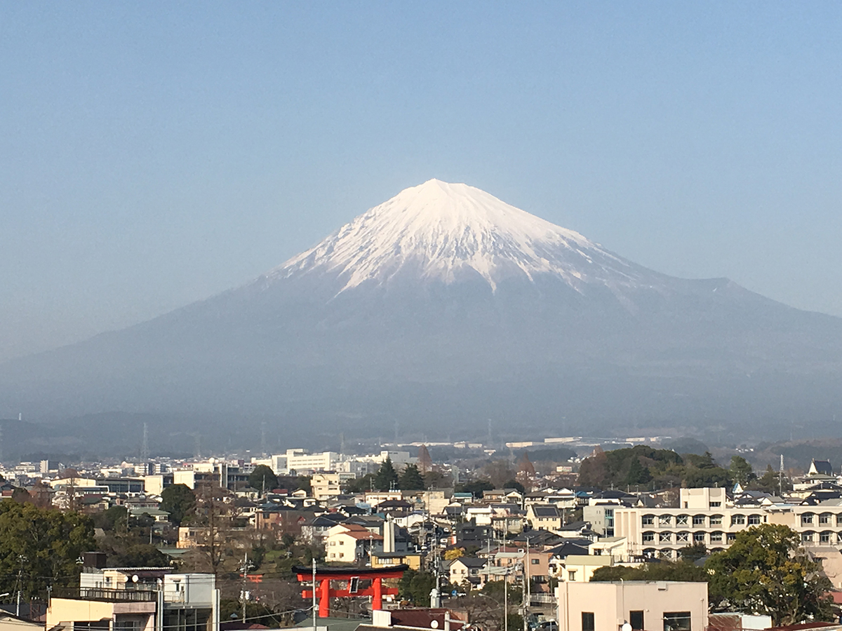 富士山はパワーの源！