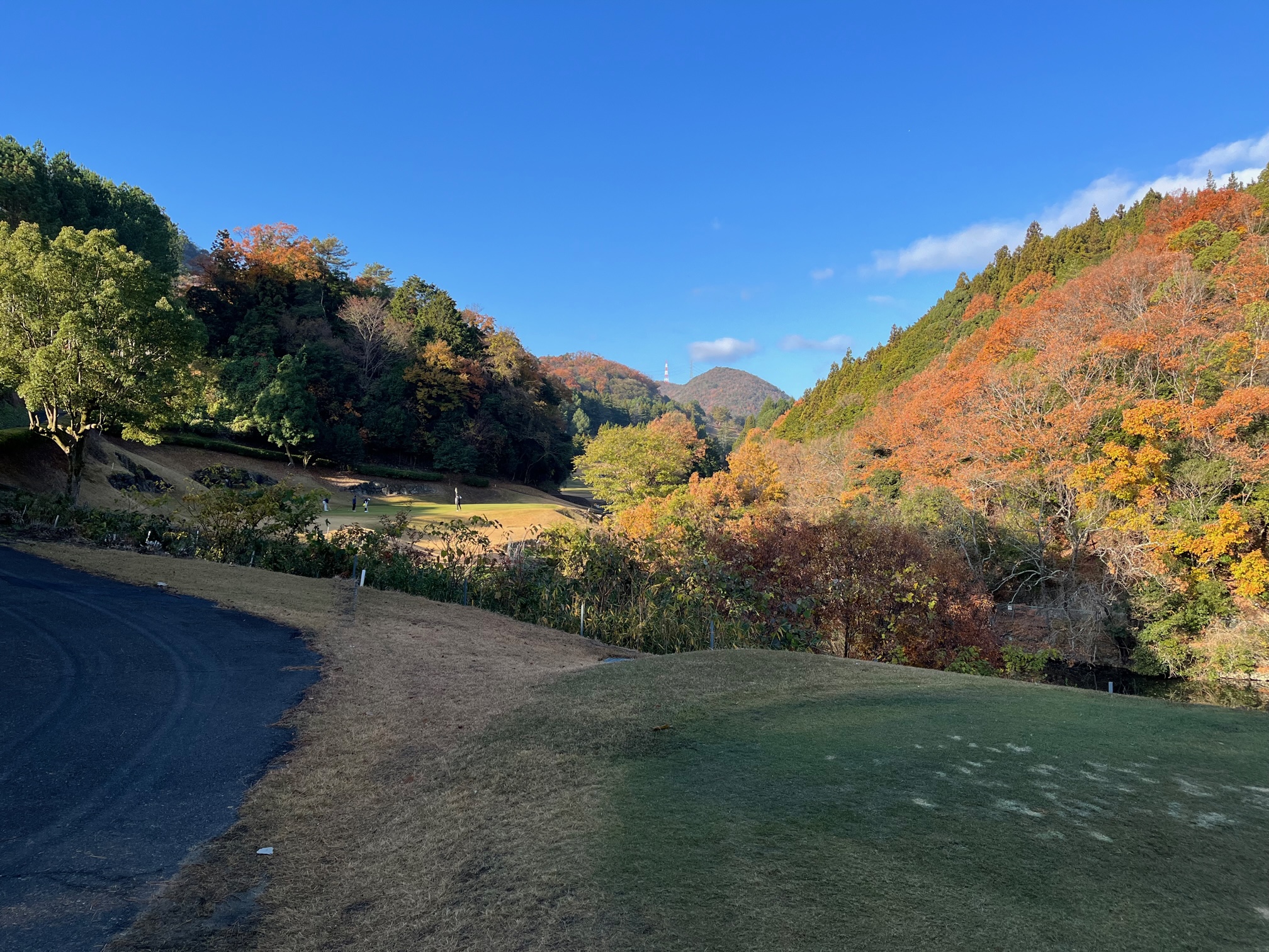 ゴルフはスコアも大事ですが景色も好きです。