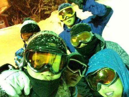 友人と福井へスノーボードに行った時の１枚です
